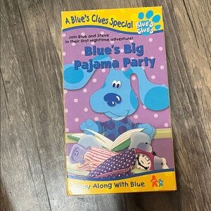 Blues Clues - Blues Big Pajama Party (VHS, 1999)